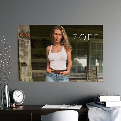Zoee Matte Poster (Signed)