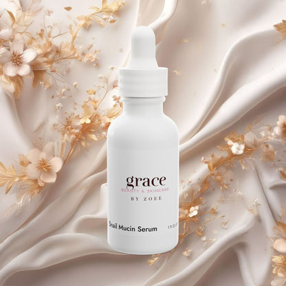 Grace by Zoee Snail Mucin Facial Serum, 1oz
