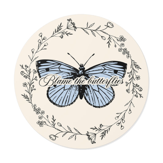 'Blame the Butterflies' - 'The Butterfly Effect' inspired sticker