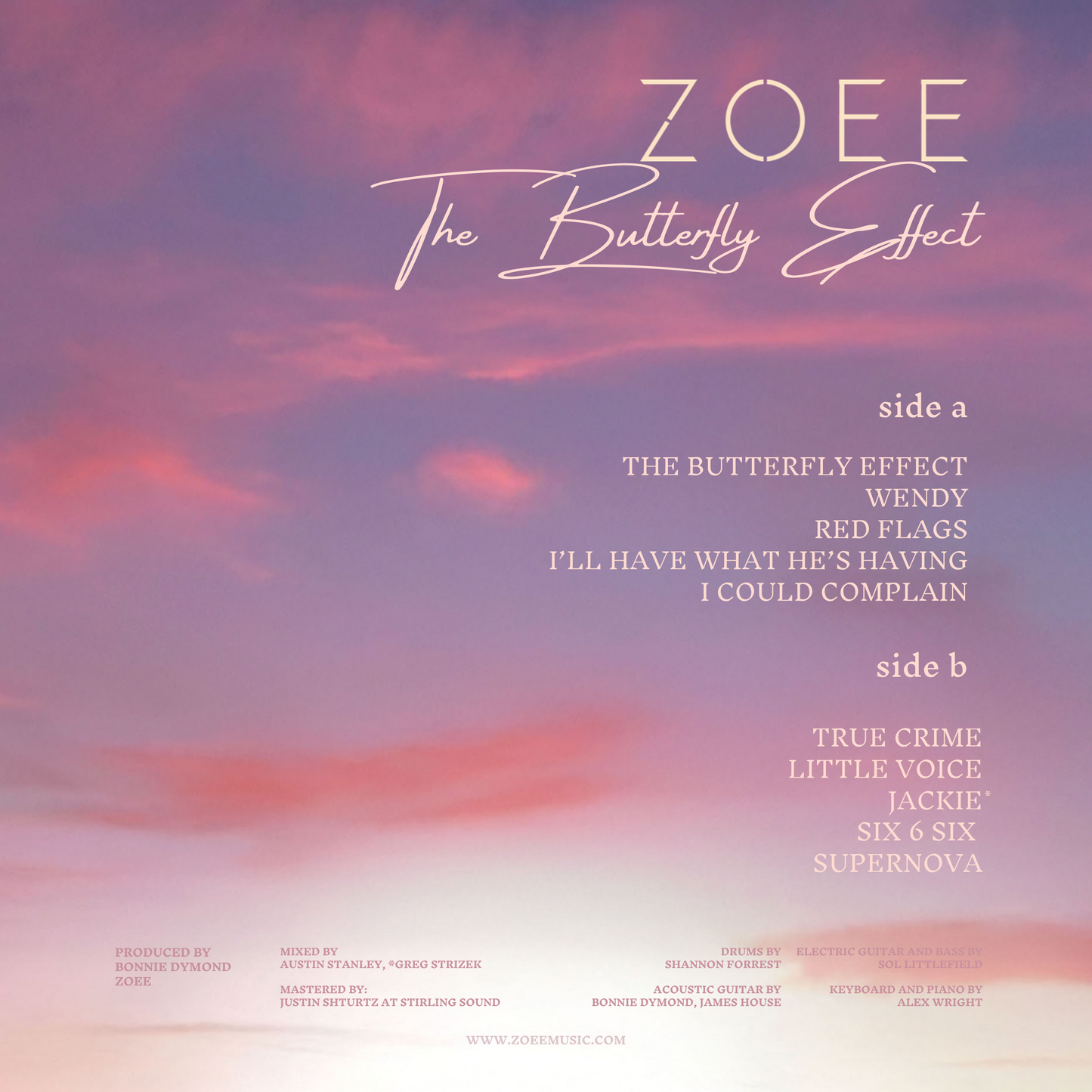 'The Butterfly Effect' CD (signed)