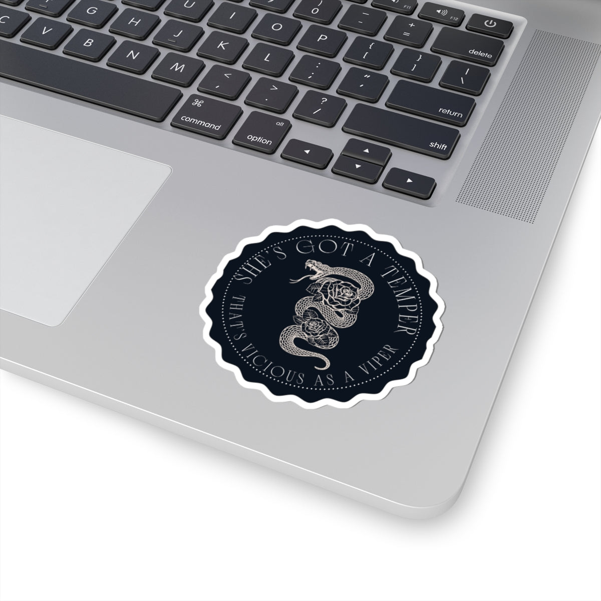 'Vicious as a Viper' - 'True Crime' inspired sticker