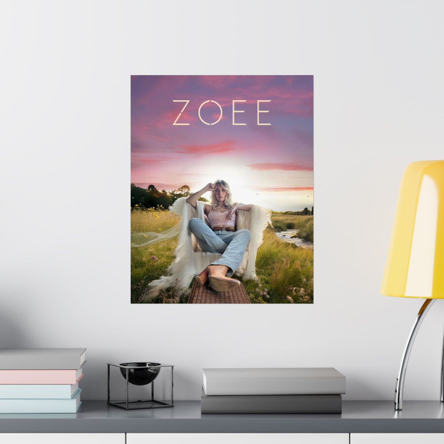 Zoee Album Artwork Matte Poster — Vertical Music Art Print